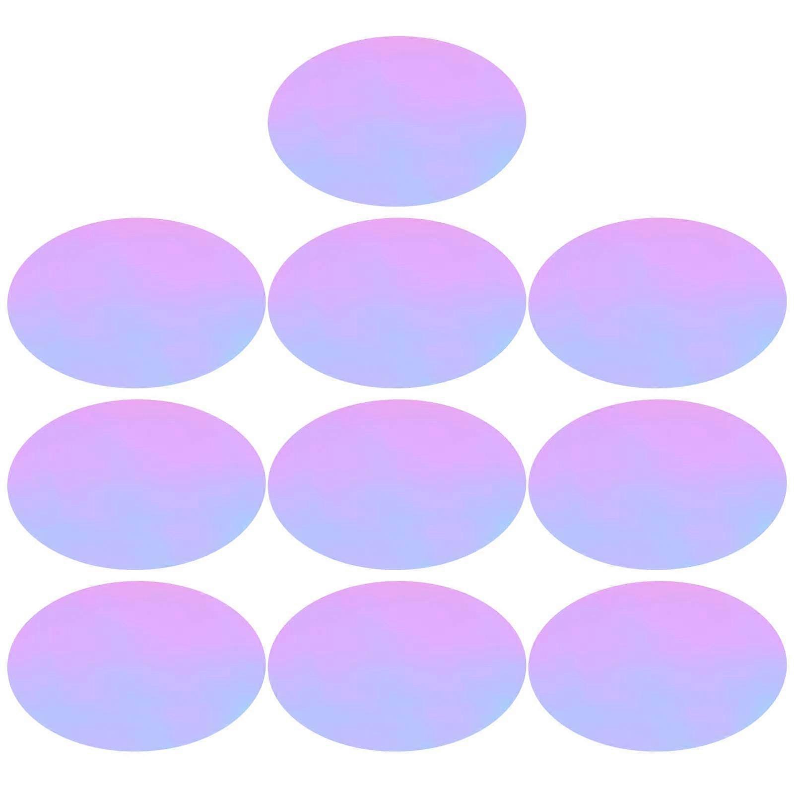 Light Tint Film For Event Lighting 66Mm Colorful Square 10Pcs