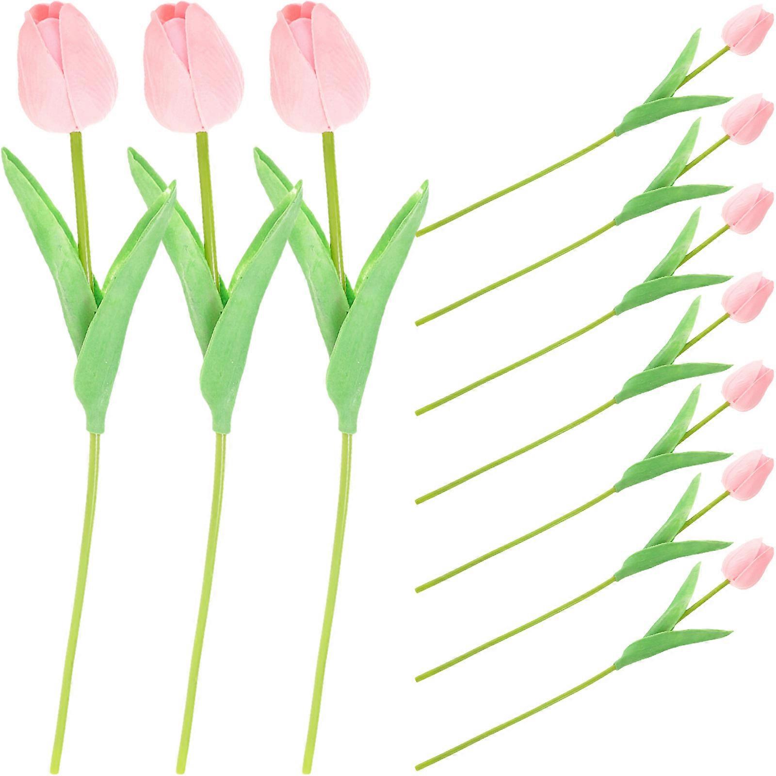 Simulation Flower Cluster Artificial Flowers Assorted Color Stress Relief For Home Decoration 10Pcs