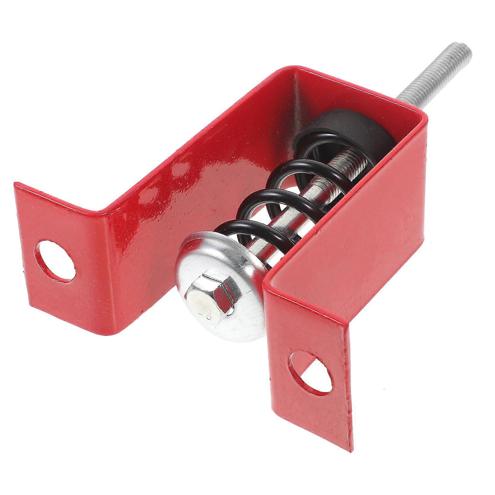 Vibration Isolator Hanger Mount Damping For Ceiling Galvanized Steel Red 4.8X3.9X2.4In 1Set