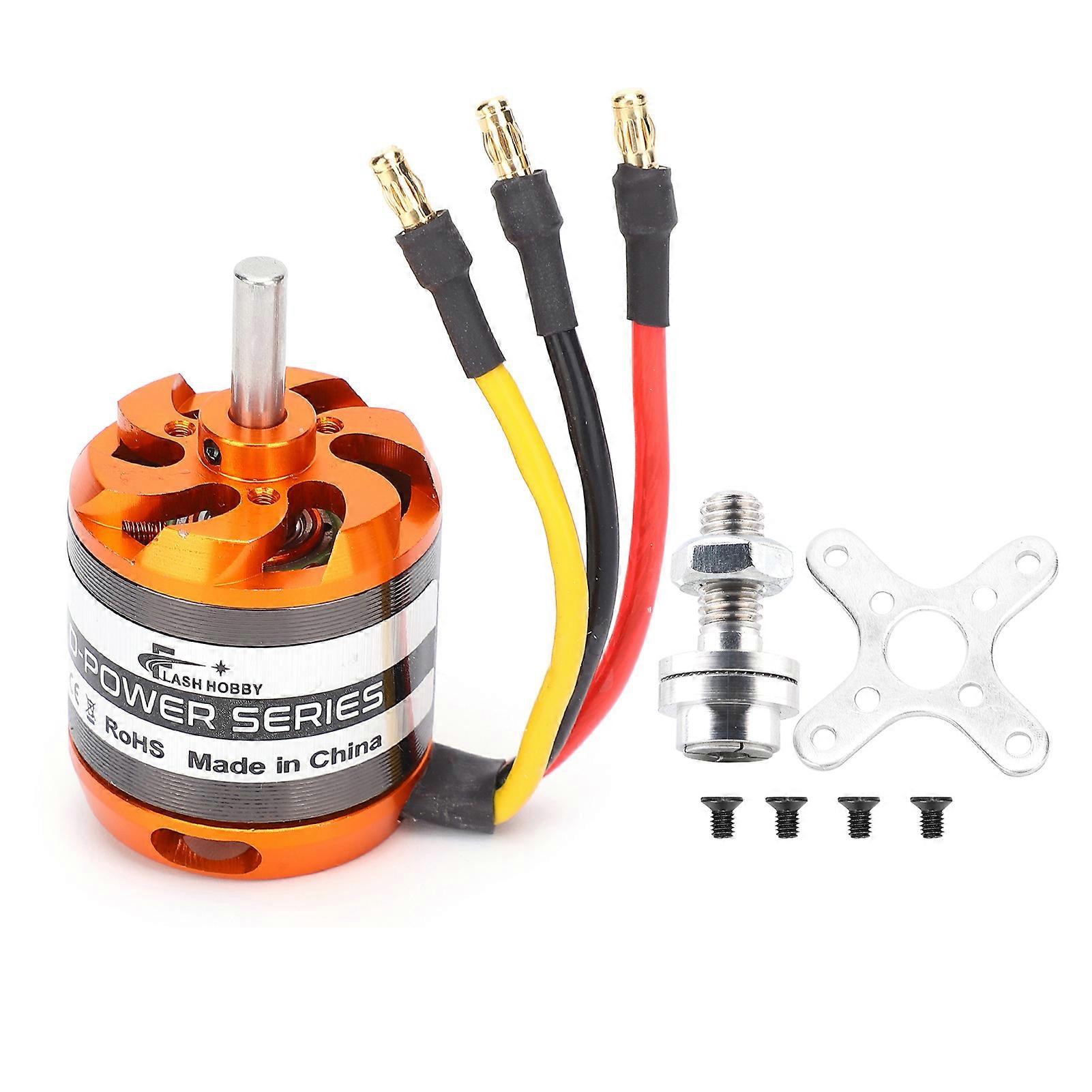 D3542 Brushless Motor Replacement Accessory for 1250kV Fixed Wing RC Airplane
