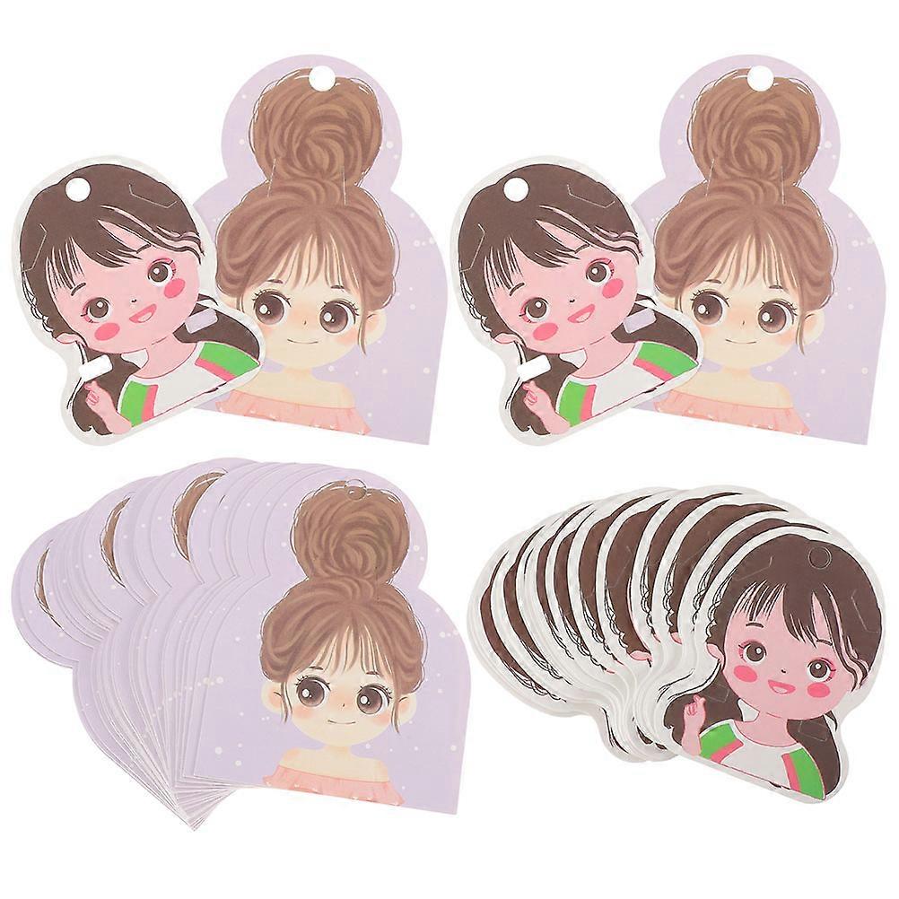 150pcs Hair Bow Holder Cards for Displaying Hair Accessories – Flexible, Portable Design Perfect for Retail and Exhibitions – Ideal for Teens