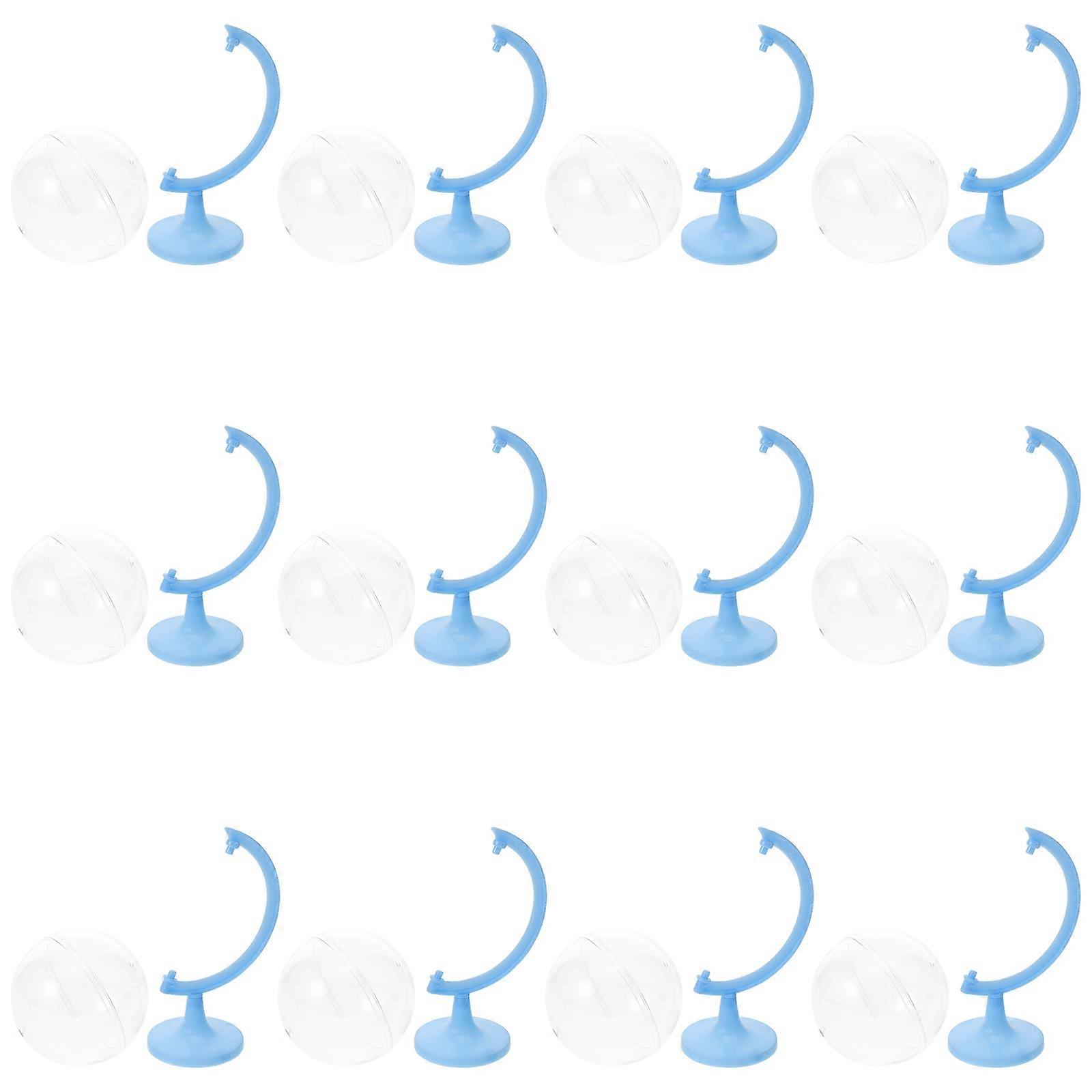 Chocolate Boxes Packaging Square Plastic Christmas present Storage Light Blue 12x7x7cm 12Pcs