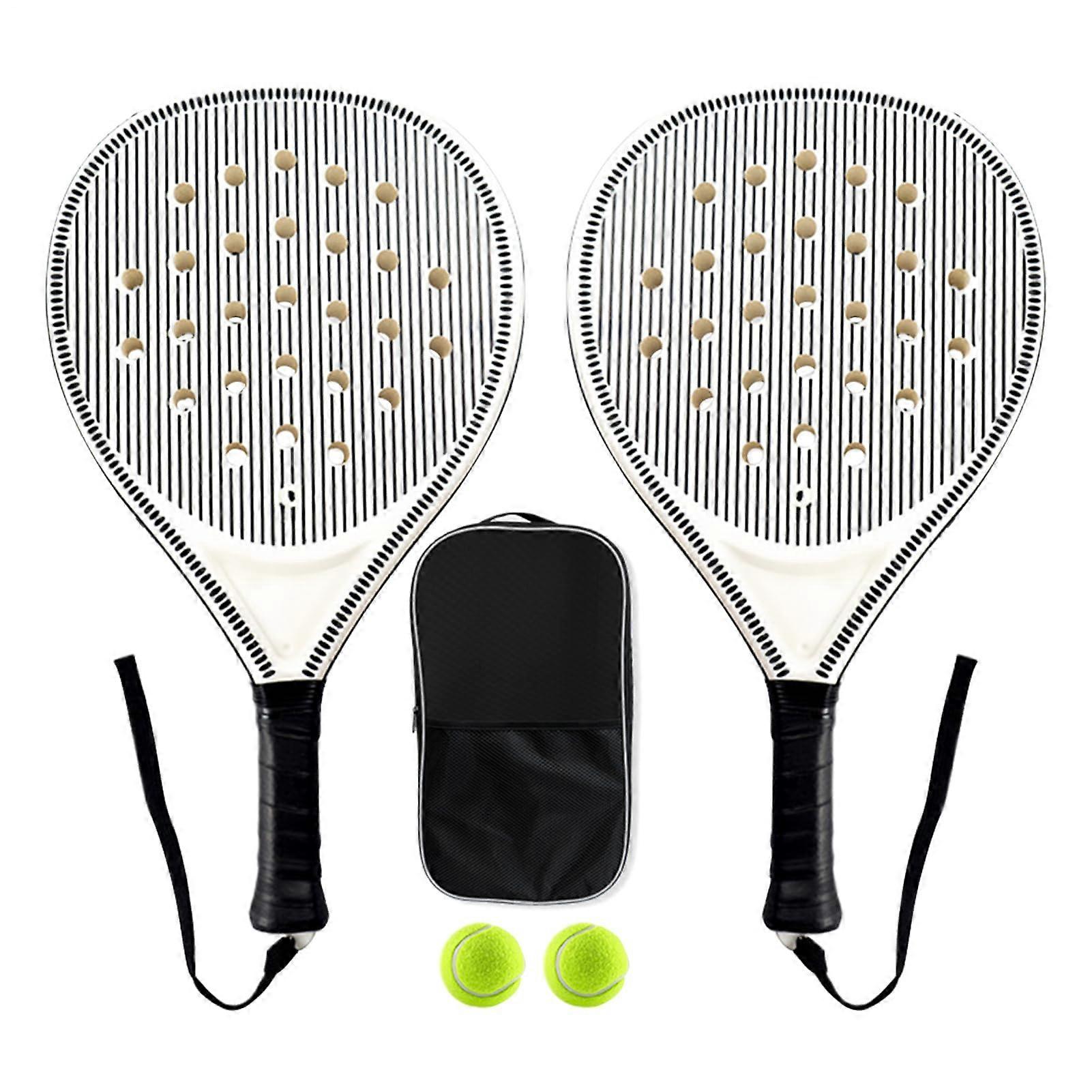 Tennis racket – Paddle tennis racket Optimized airflow holes, lightweight rackets, practical training equipment.
