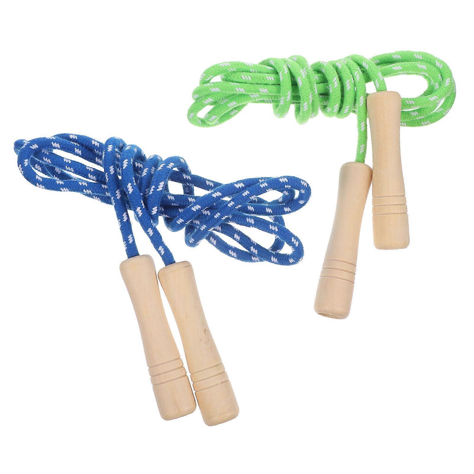 Kids Jump Rope Physical Education Equipment Durability For Kindergarten Students 2Pcs