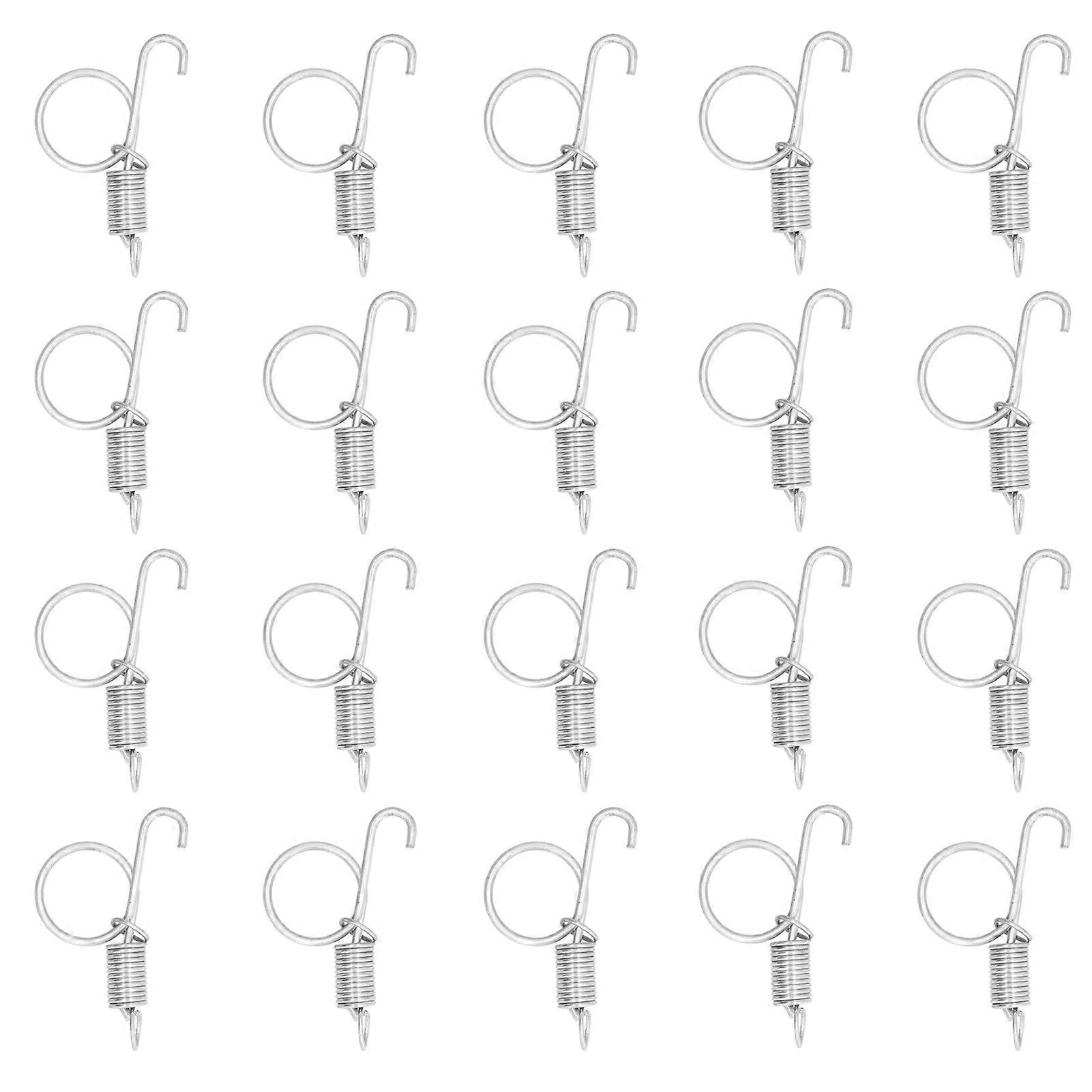 Spring Cage Lock High Elastic Durable Spring Hook for Fixing Rabbit Dog Cat Pet Cage DoorS