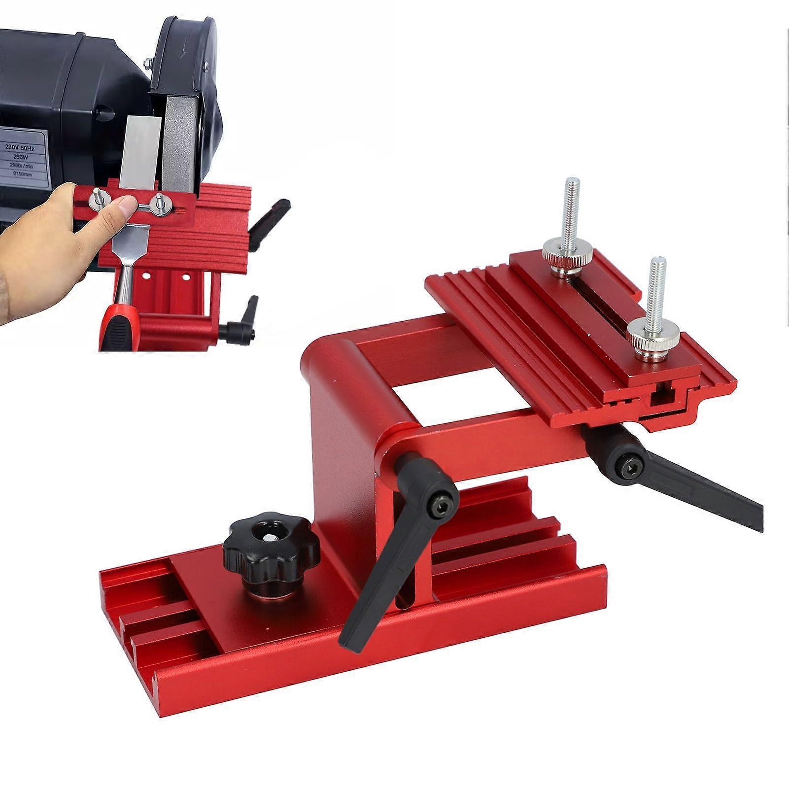 Adjustable Tool Tray Sharpening Device For Bench Grinders, Sharpening Jig, 6 Or 8 Inch Bench Grinders