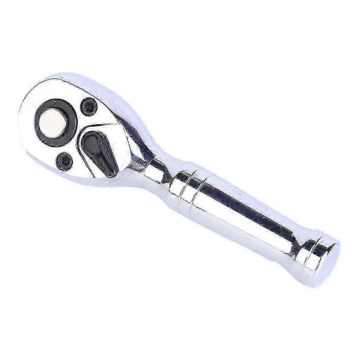 1/2 Inch Quick Socket Ratchet Wrench Two-Way Short Handle 72 Teeth Spanner Mini Automotive Tool