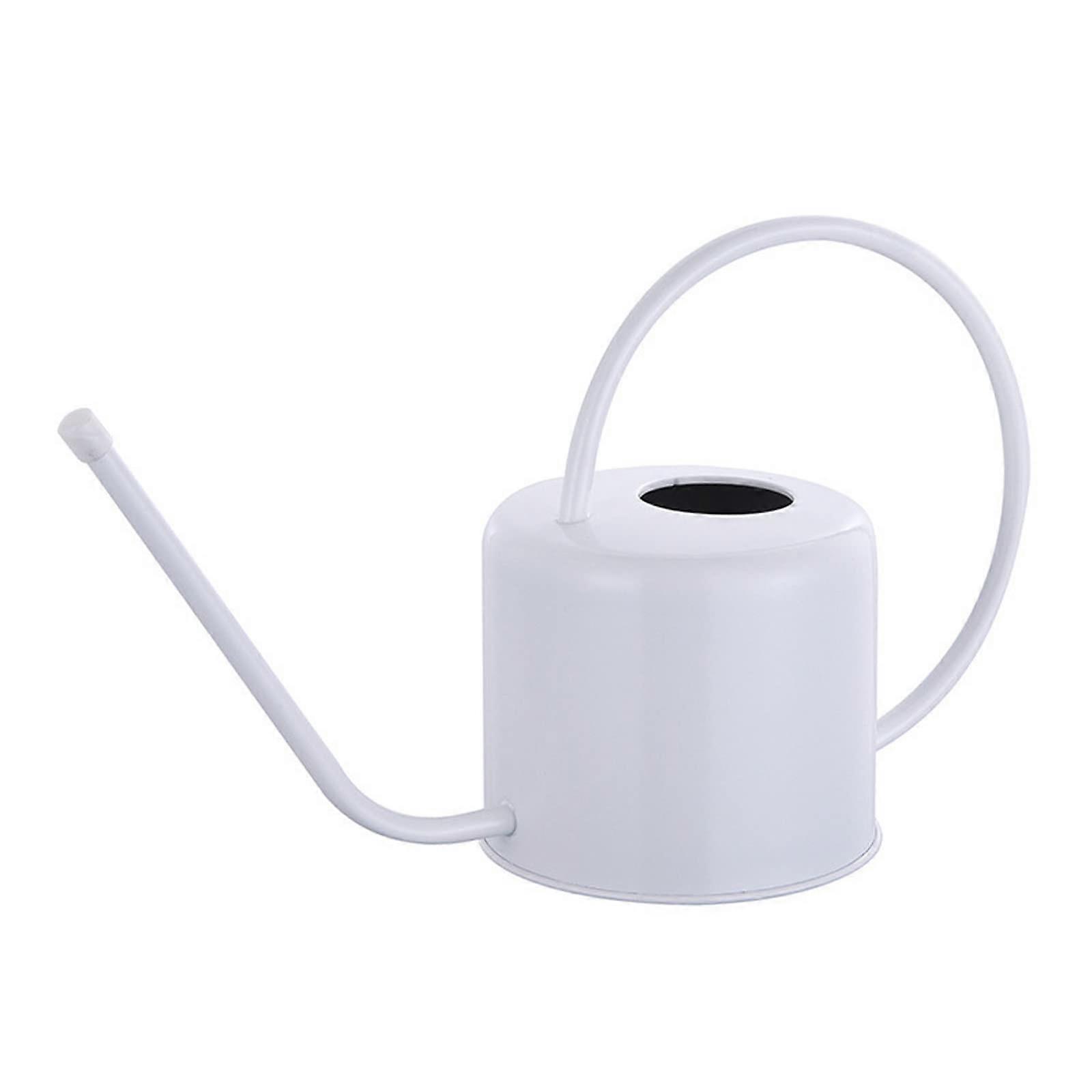 Stainless Steel Water Jug with Long Mouth and Handle Watering Kettle Container for Indoor Outdoor Garden Yard Plant Water Ref: 7883