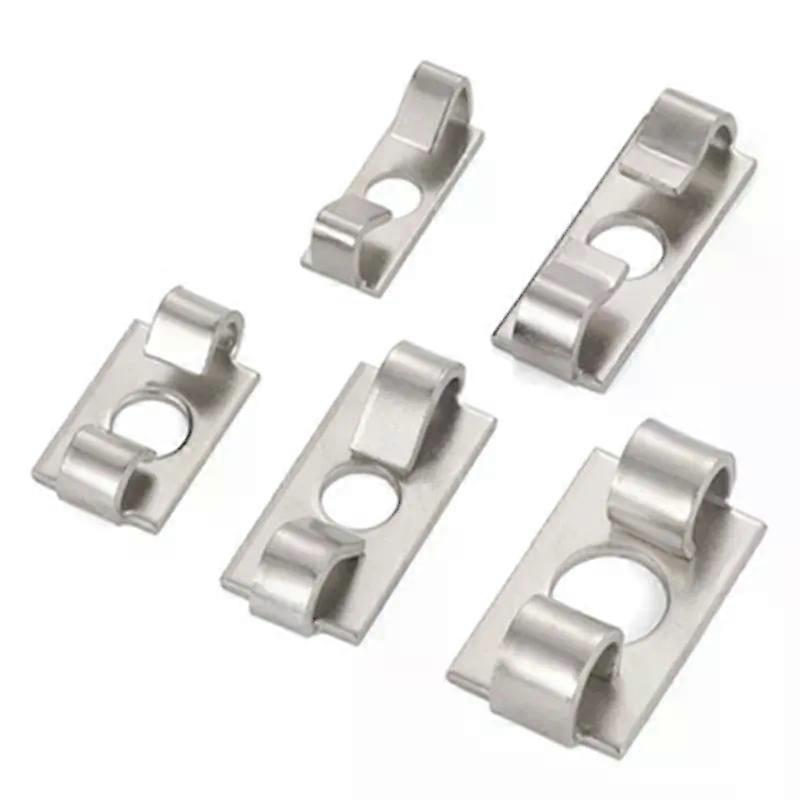 50PC/LOT Spring Elastic Connector 3030 4040 4545 Series Aluminum Profile Accessories Built-in Fitting Fastener