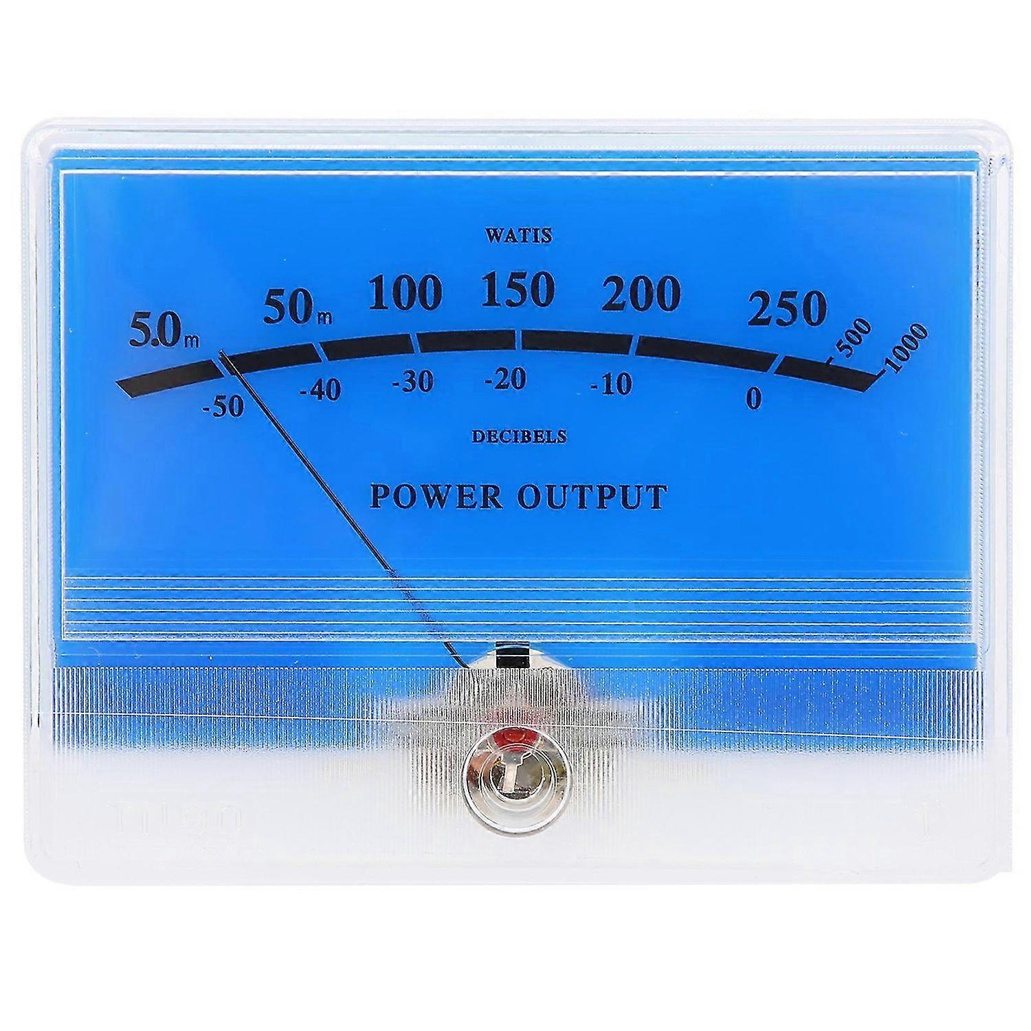 TN-90A-BGB-S0466 VU Meter Header Pointer Ammeter Level Meter o Power Amplifier
