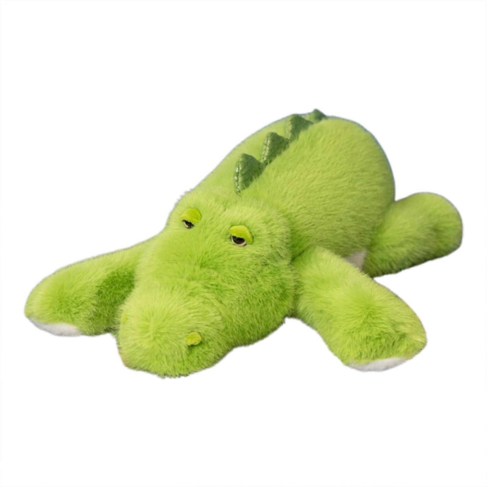 Stuffed Alligator Plush Toy, 17-Inch Huggable Crocodile Plush Pillow, Soft Plush Decor For Kids And Adults
