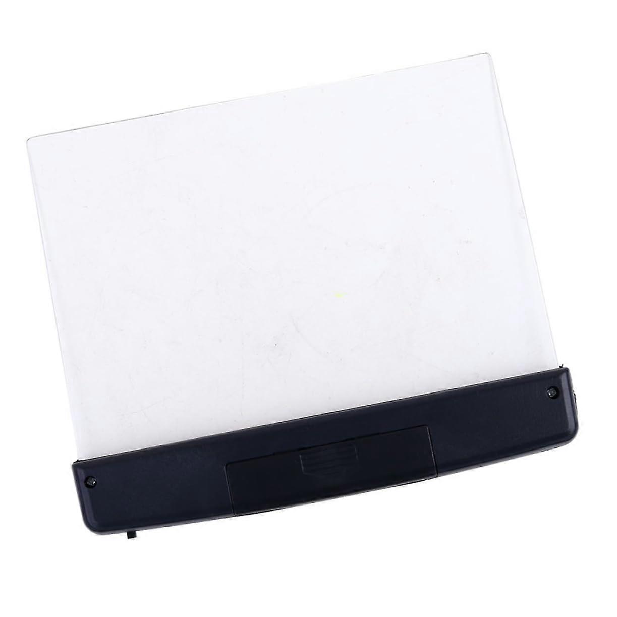 Rechargeable LED Reading Lamp with Night Light, Battery-Powered Desk Light, Eye Protection, Plastic, Portable, for Home and Emergency Use