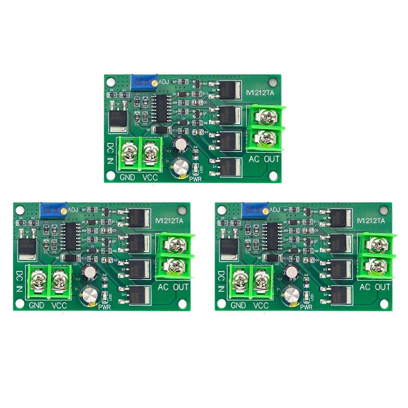 200W DC 12V to AC 12V Inverter 50Hz Square Wave Generator Module