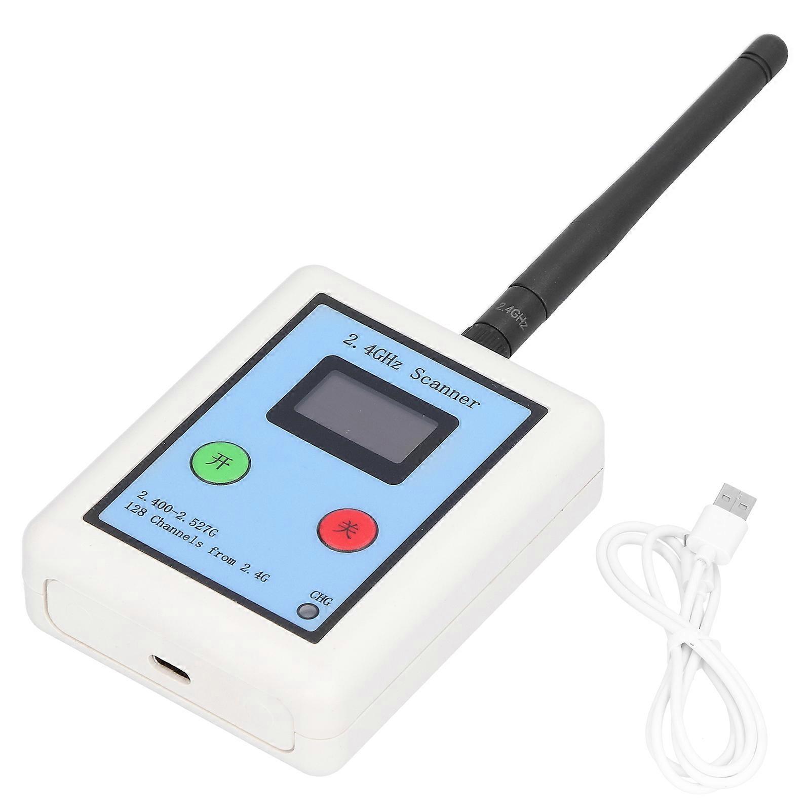 Simple Spectrum Analyzer A Type 2.4G Frequency Handheld Mini with Battery Antenna USB Cable