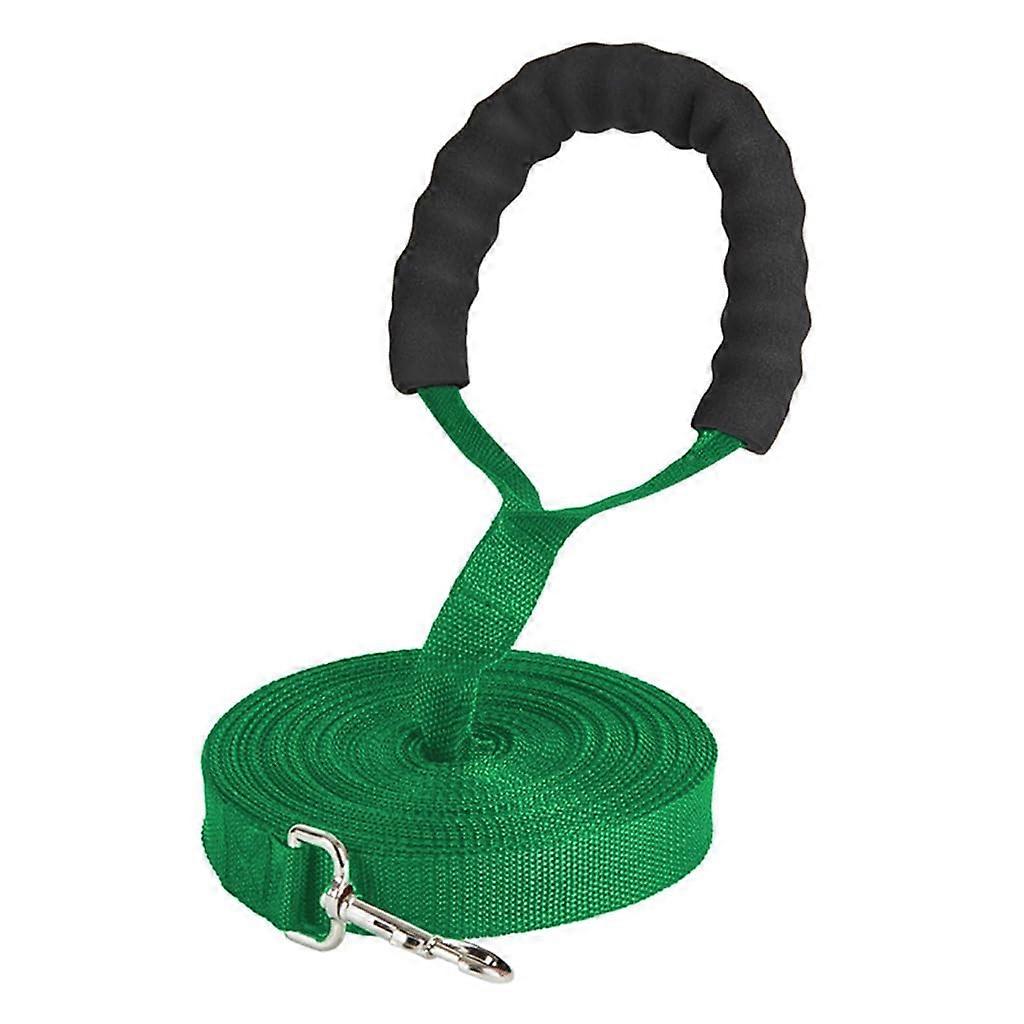 Dog leash, padded handle, thick rope, comfortable grip, metal hook, 4.5 m, 7 m, 10 m, for all dogs. Ref: 7069