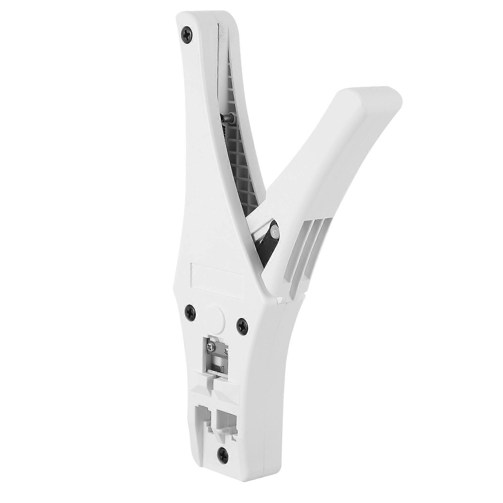White Plastic Network Cable Pliers for Wiring Multipurpose with Fine Workmanship and Creative Design