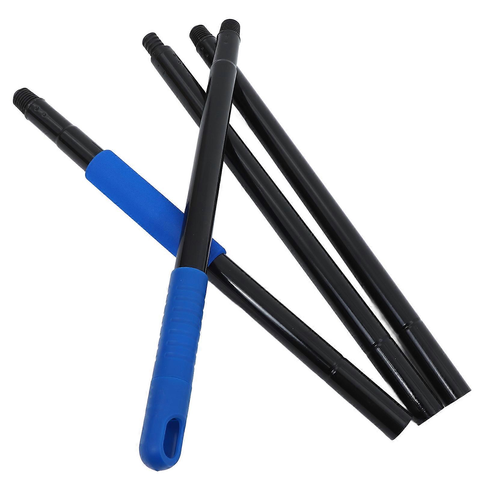 Telescoping Pole Mop Handle for Cleaning Use with 4 Sections Replacement Stick