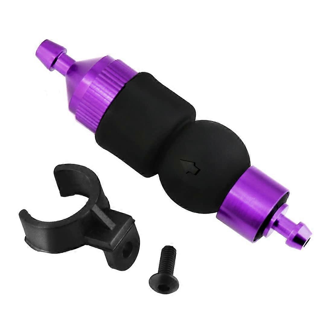 Fuel Filter Nitro Engine Parts Fuel Tank Replacement Parts for 1/8 1/10 RC Model Car Redcat, Purple Ref: 7283
