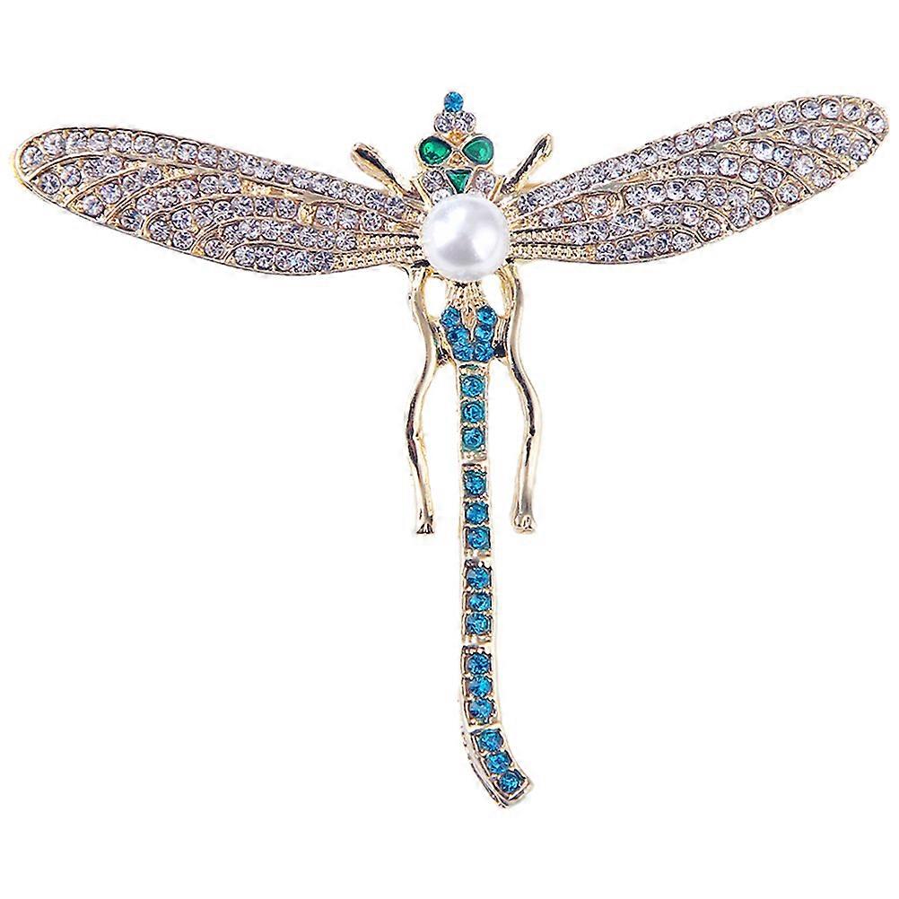 The **Dragonfly Rhinestone Brooch Pin** is a stunning and versatile accessory that adds a touch of elegance and sparkle to any outfit. Perfectly