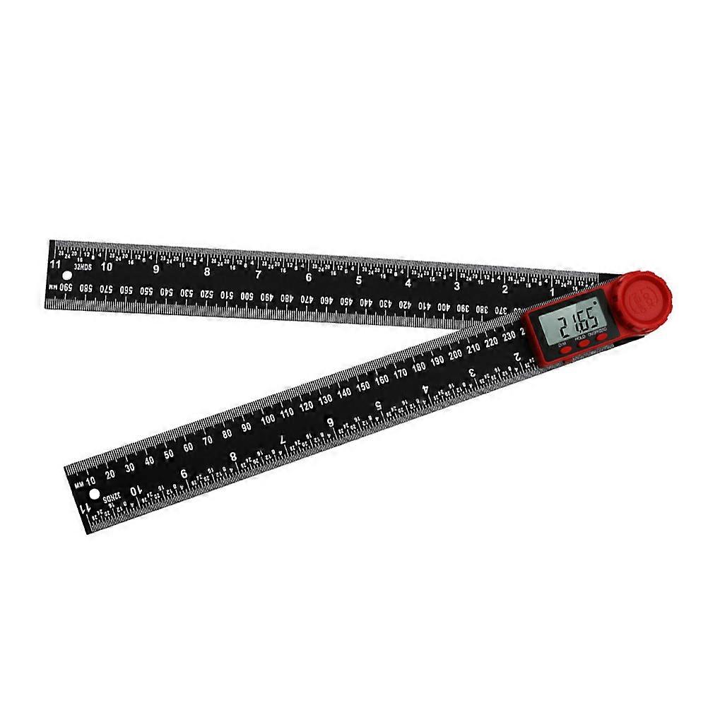 Digital Angle Ruler with LCD Display for Measuring Workshop Angles Bevels Miters with 3 Degree