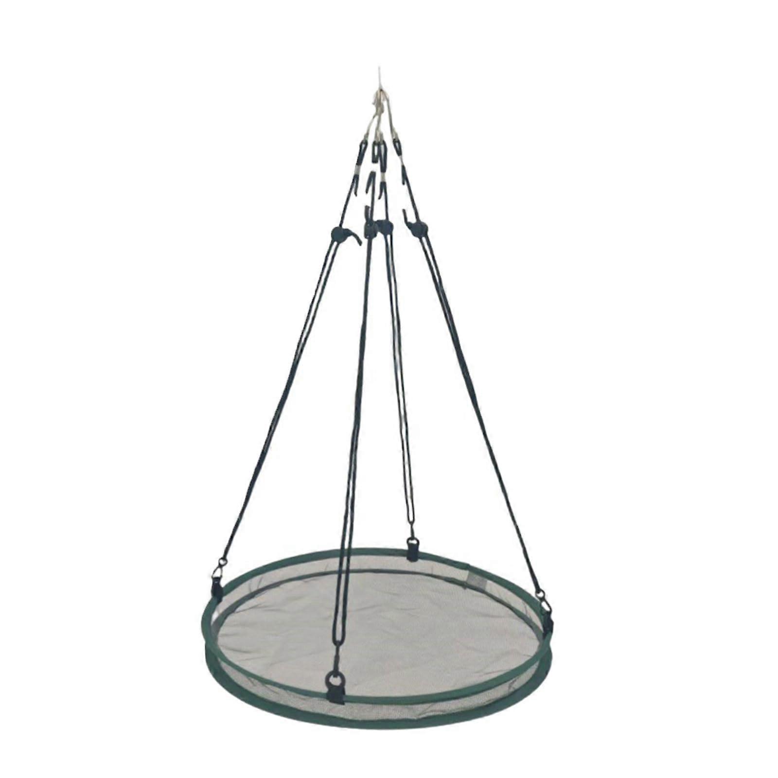 Practical Bird Feeder Ladder Food Catcher Tray 15/24/30 Inch Diameter Outdoor Feeding Platform SpillPrevent Design for Garden Use Small