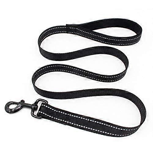 Reflective Dog Collar with Adjustable Buckle for Small Medium Large Dogs, 10 Color Options, Includes 1 Piece Leash