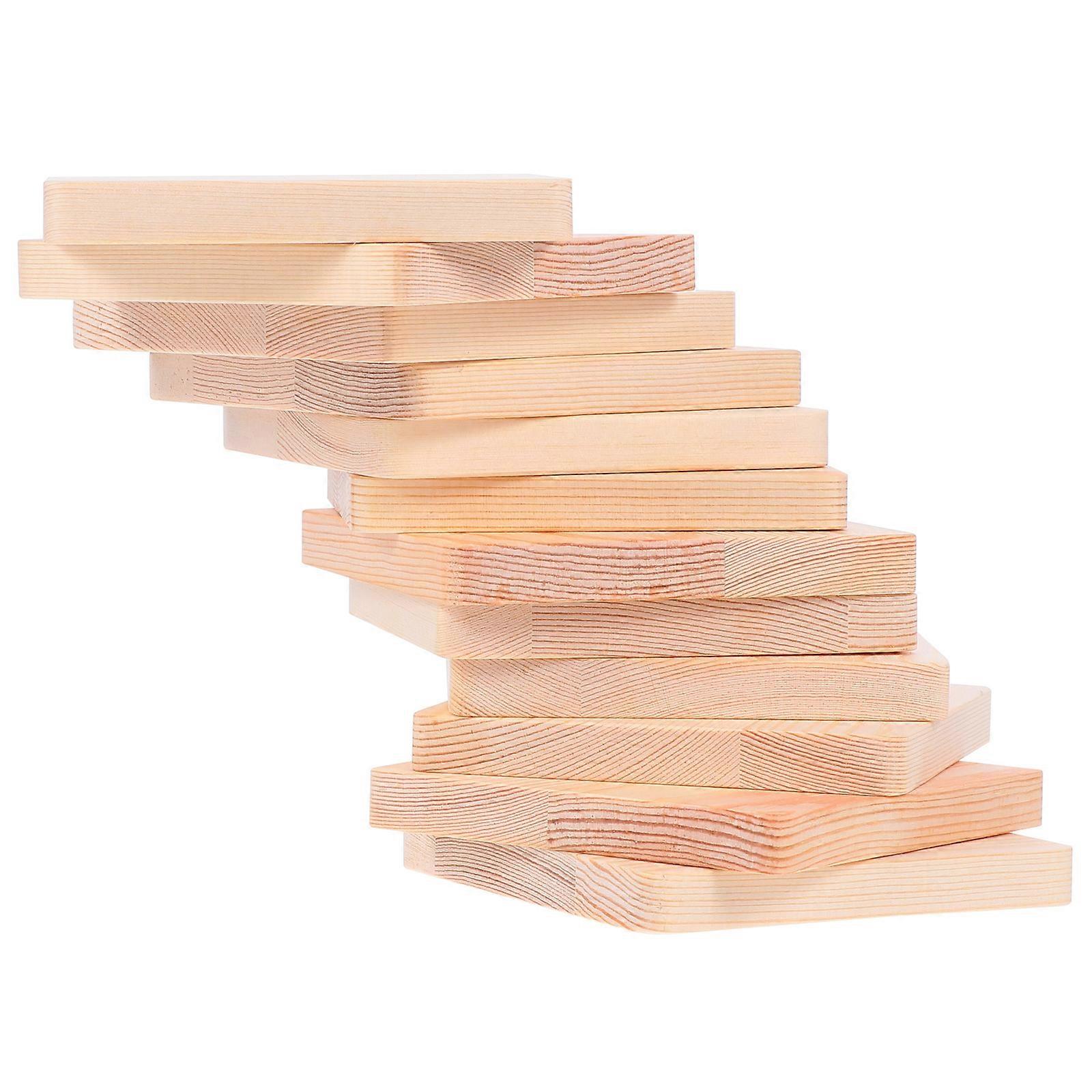 Cup Mats 12 Pcs Wooden Cup Pads For Household Users Classic Dissipate Heat Effectively