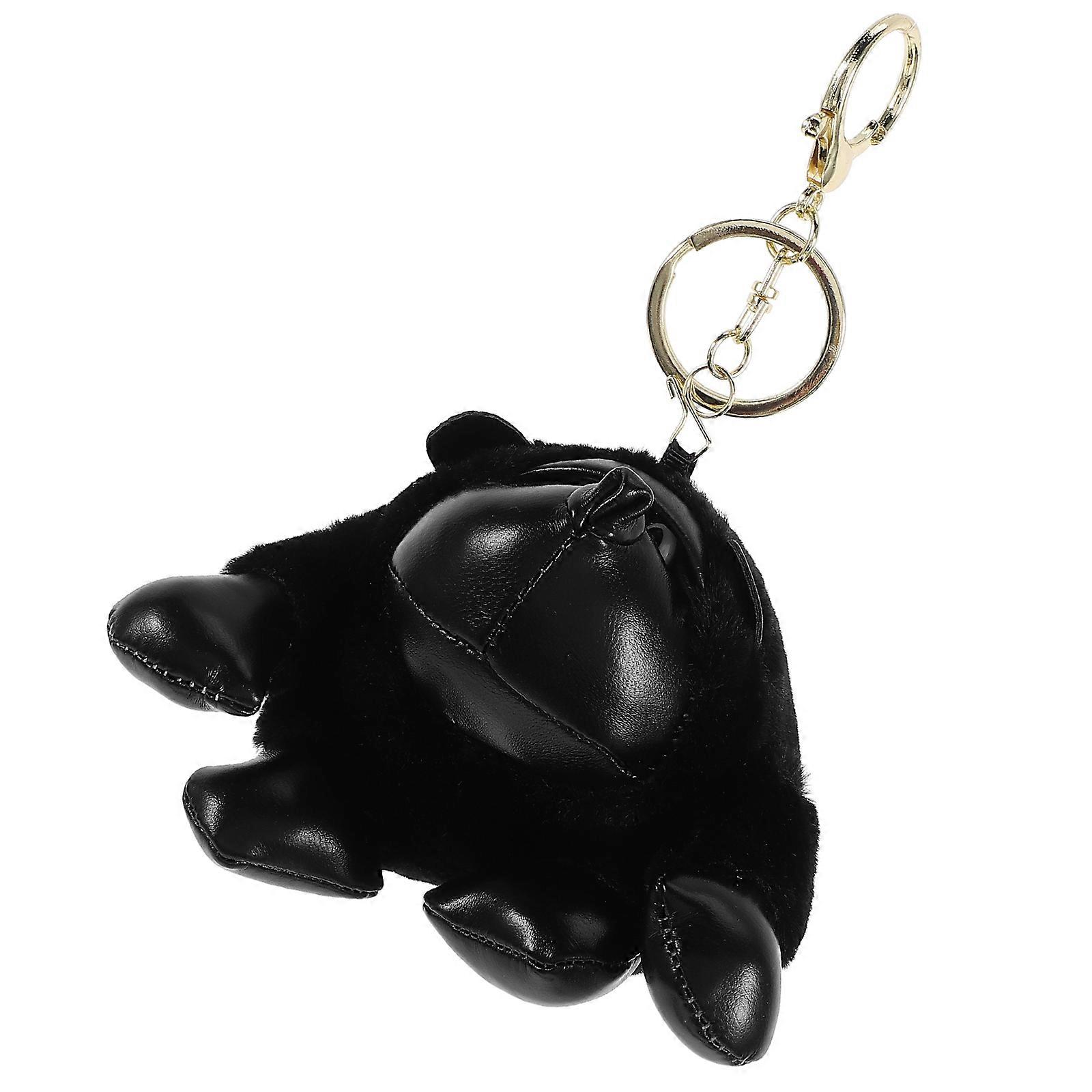 Adorable Gorilla Plush Keychain for Backpacks Unique Key Ring Small Gorilla Pendant Keychain Cute Gorilla Purse Plush Accessory