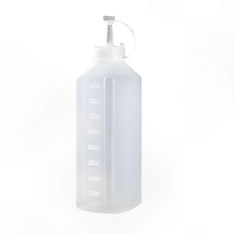 800ml Food Grade Sauce Dispenser for Honey, Salad, and Condiments with Temperature Resistance for Cooking Convenience