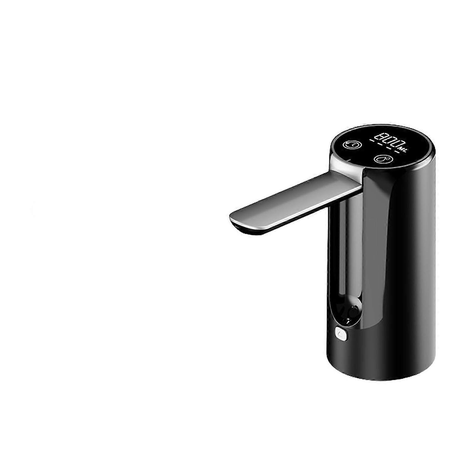 Water Dispenser Foldable Water Pump Rechargeable Small Fully Automatic Water Pump Black Model A