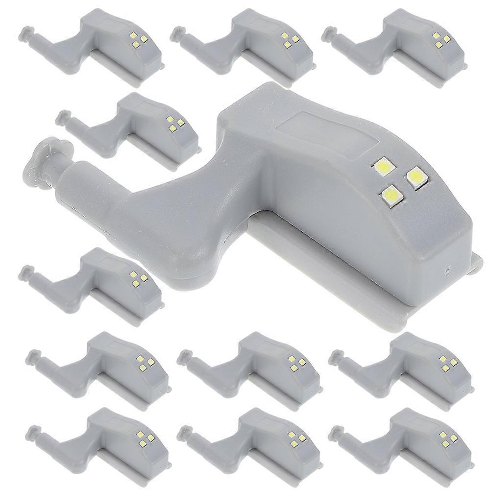 Premium ABS LED Hinge Lights For Cupboards Using Touch Sensor Technology With Screws Designed For Easy Installation 20Pcs