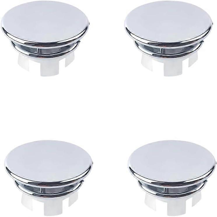 Sink Overflow Cover, 4 Pcs Sink Overflow Ring, Sink Overflow Plug