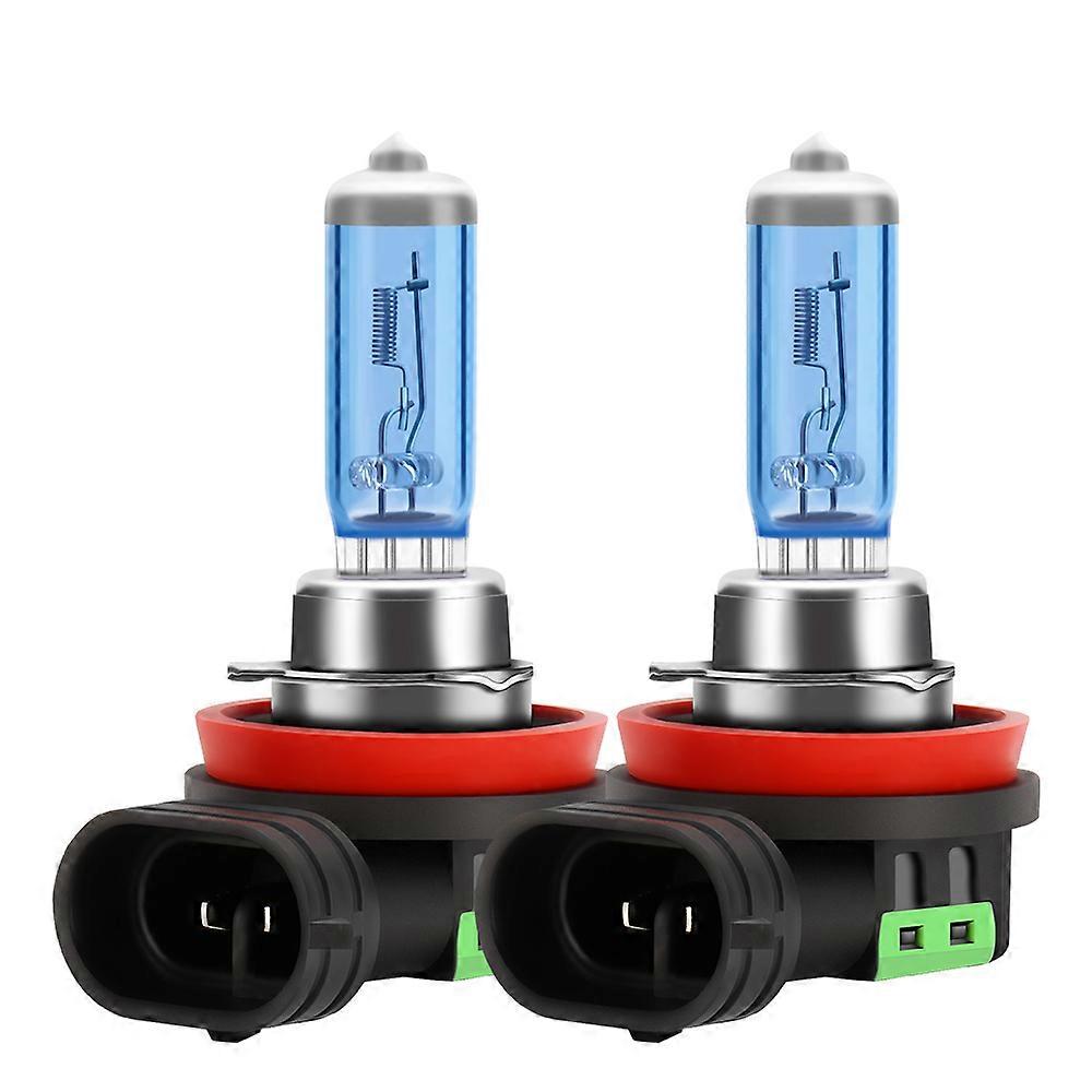 2Pcs Car Front Foglights 100W Halogen Bulbs 12V Halogen Fog Lamps For Mazda 3 2004-2007 2008 Mazda 5 2006-2010 & 2012-2015 CX-5