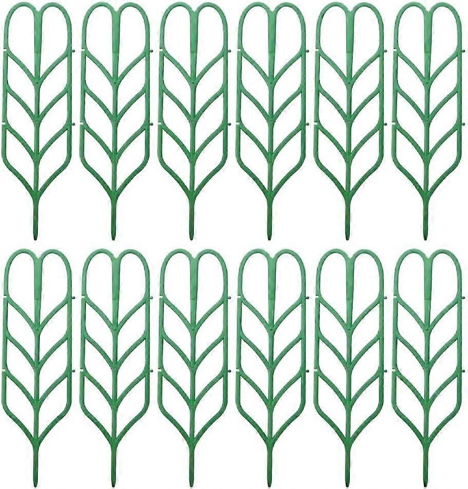 Set of 12 support frames for climbing plants in small spaces