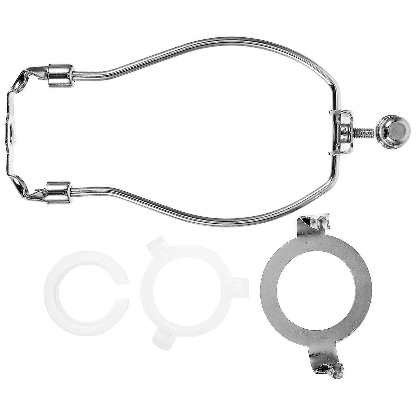 Harp Lamp Shade Adapter Elegant Appearance Design Floor Lamp 6 Inch Iron Replacement Frame 1Set