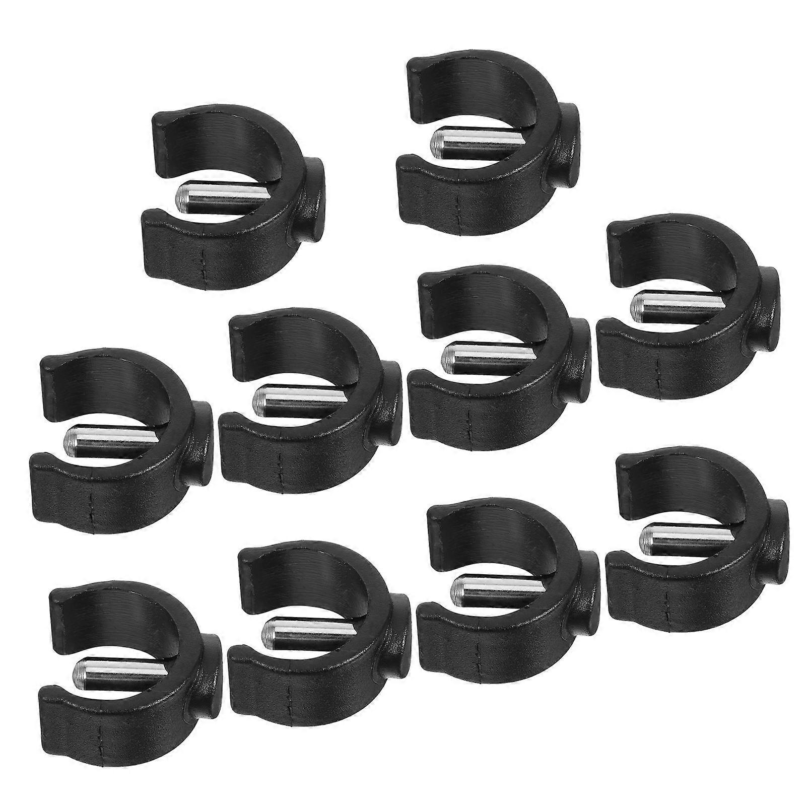 10pcs Cane Pin Locks for Stability Durable, Non Slip Clips for Walking Aids, Trekking Poles, and Crutches – Universal Accessory for Seniors and