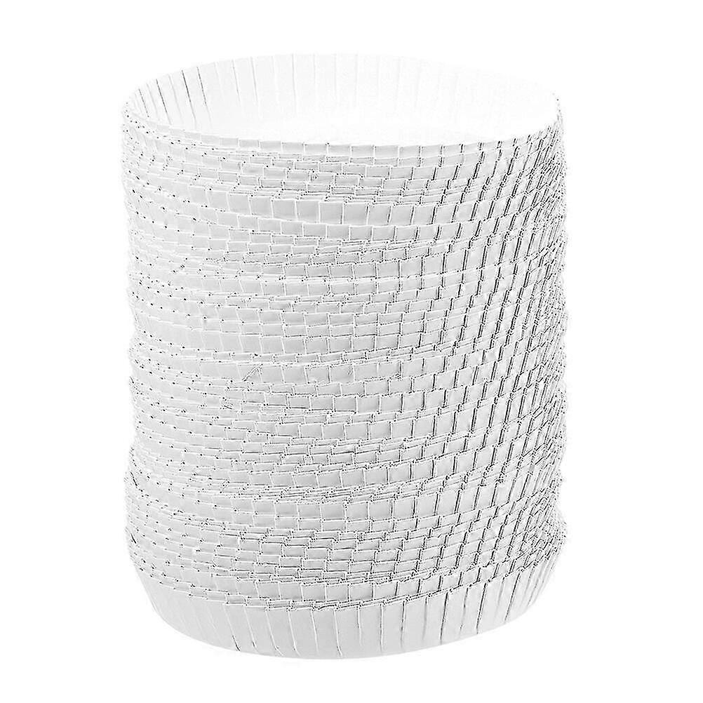 Hot beverage lids for cafes - 100pcs disposable cup covers