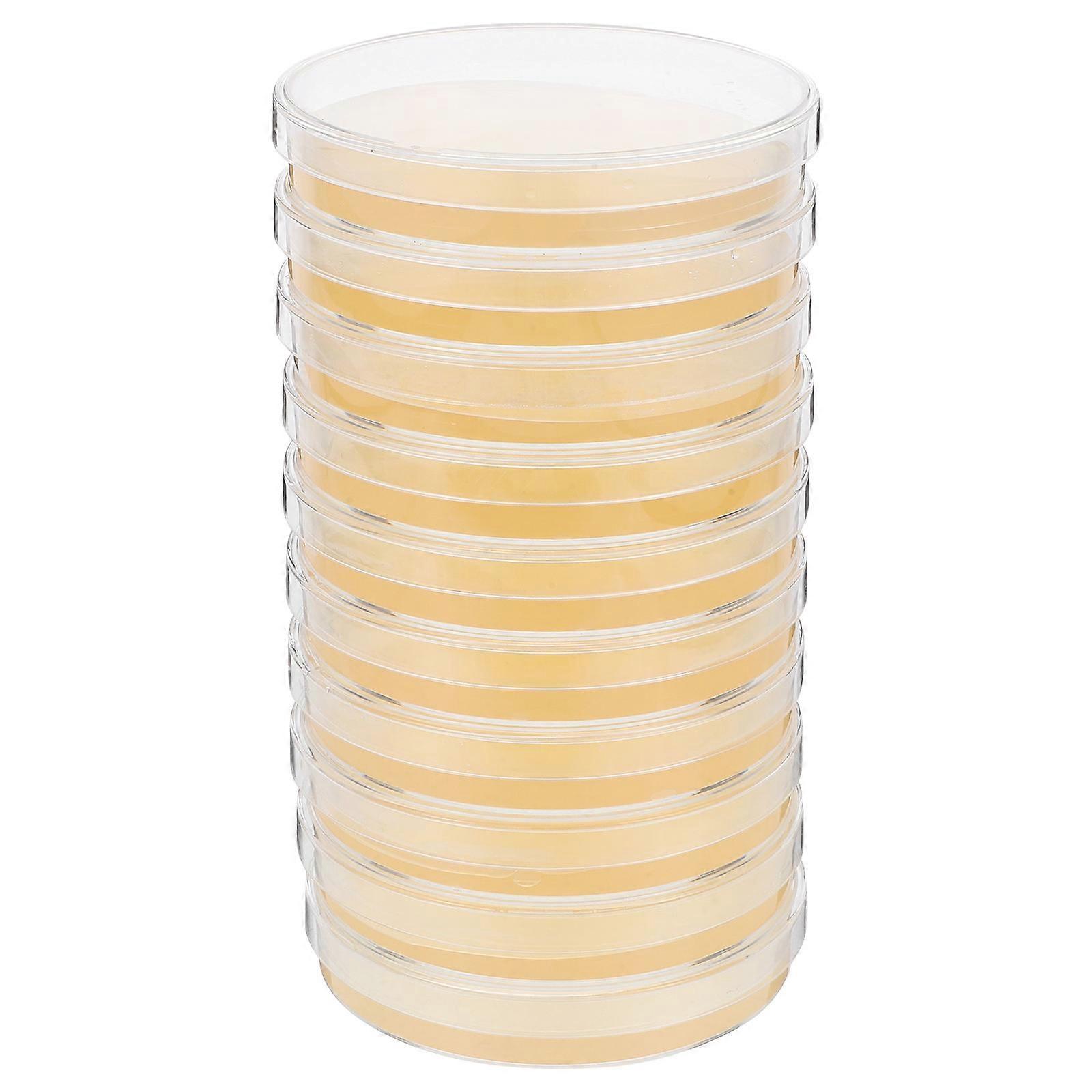 10pcs Agar Medium for Biological Determination Equipment Packaging