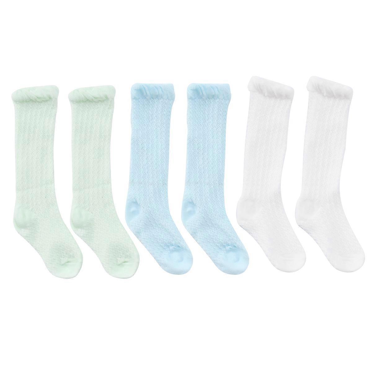 3 Pairs Breathable Summer Socks for Boys – Soft, Comfortable Mesh Design, Non Slip & Durable Reusable Socks