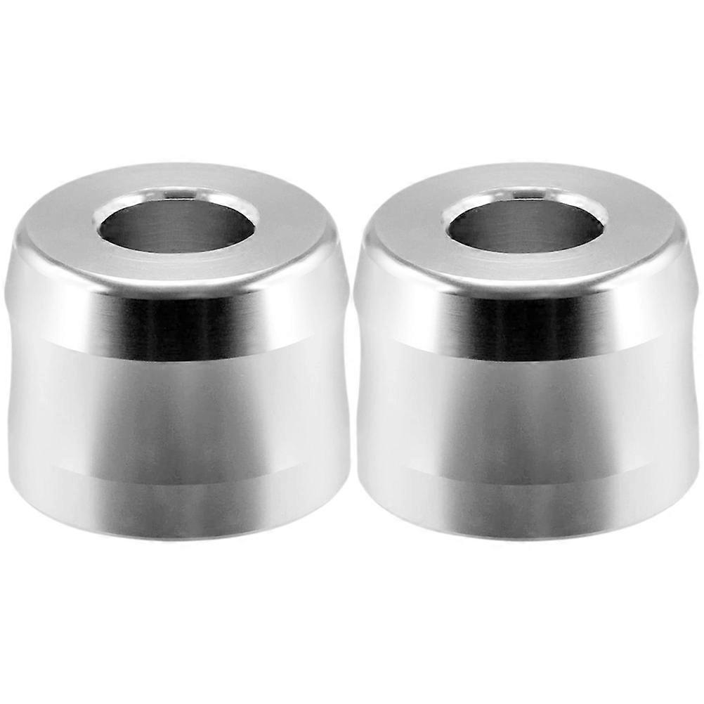 2pcs Aluminum Alloy Stand, Practical Bathroom Holder with Smooth Edges and Stable Base, Easy to Clean for Home Use