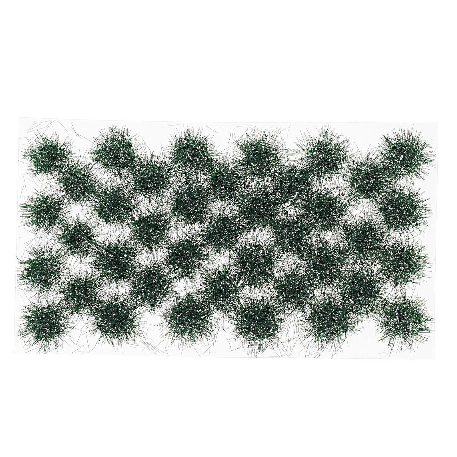 Simulation Grass Cluster Model Grass Mini Size Resin Decorative Fake Grass For Craft 1 Set