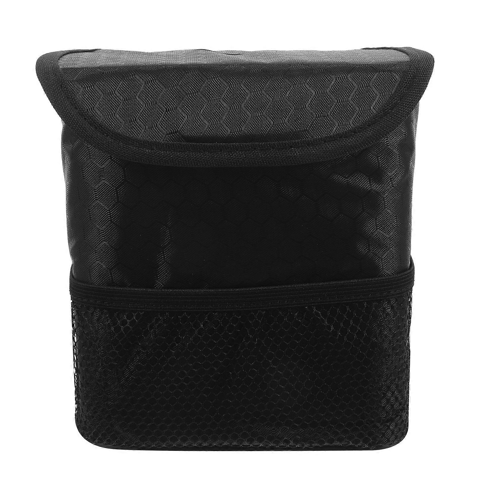 Foldable Car Trash Can with Lid   Leakproof & Durable Garbage Bin for Vehicle Use   Space Saving & Portable Car Organizer Accessory