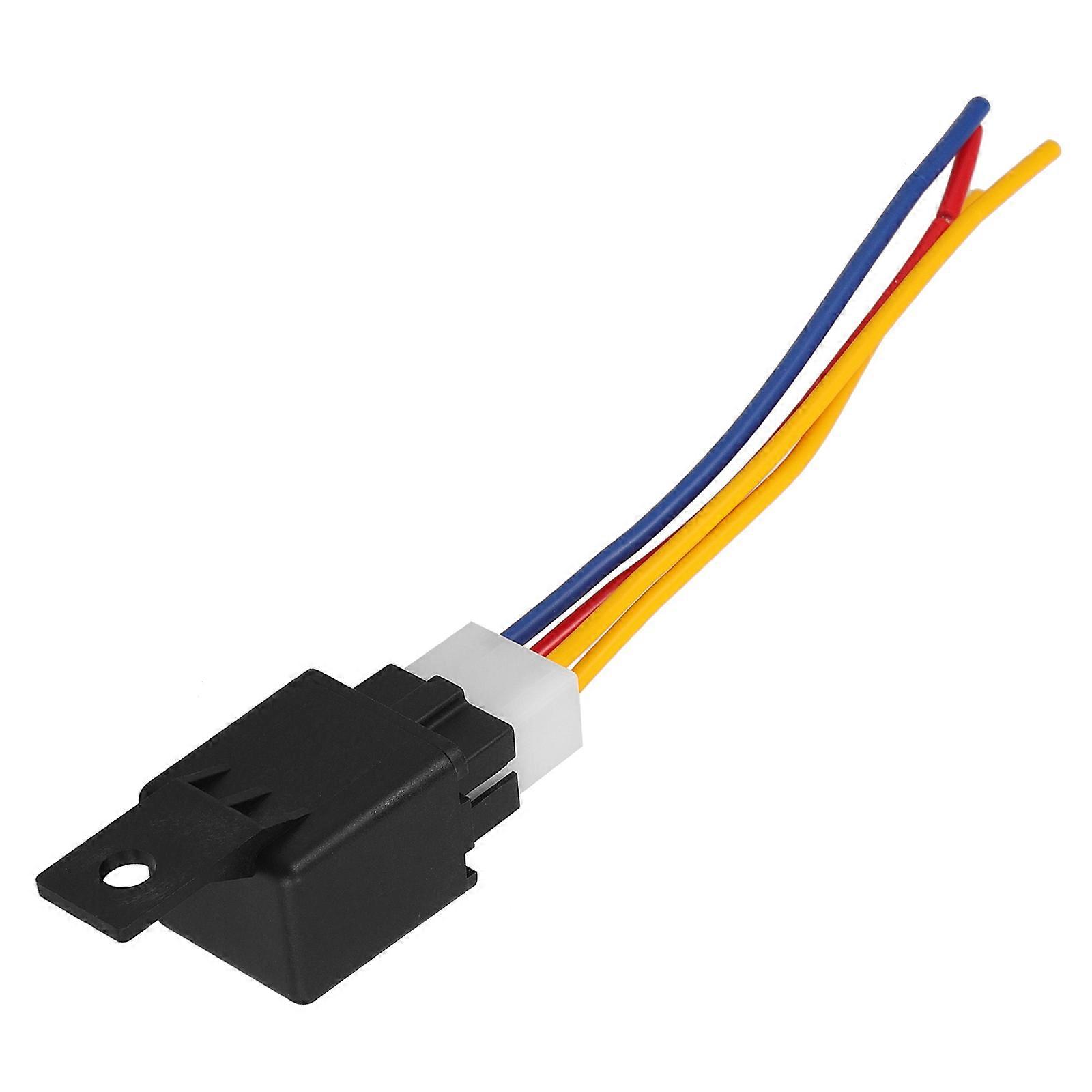 Car Flasher Relay 12V/24V Automotive Relay Replacement Part for Cars
