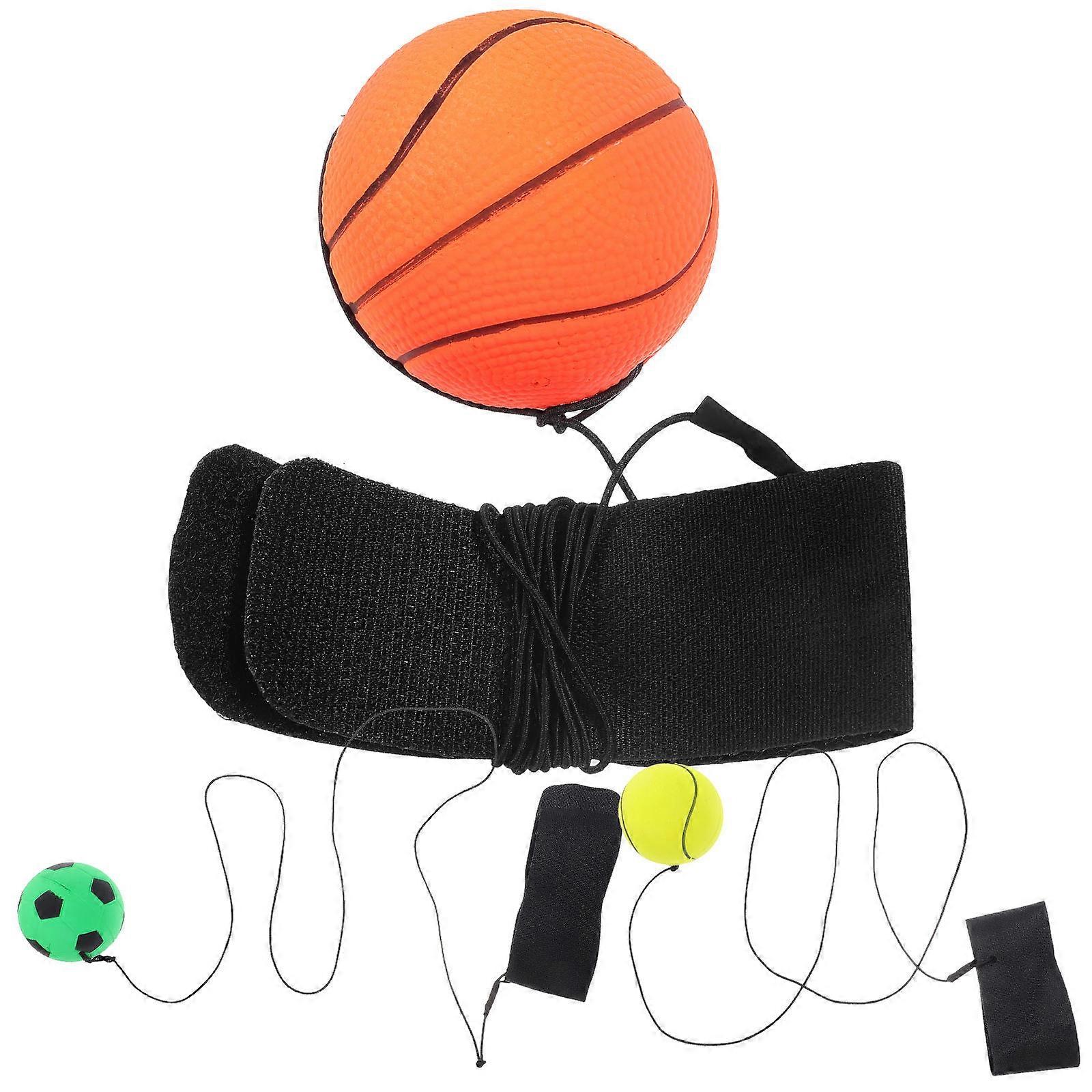 Sports Balls 3Pcs Wristbands for Kids Compact Design Wrist Strength Enhancement Exercise and Relaxation Fun