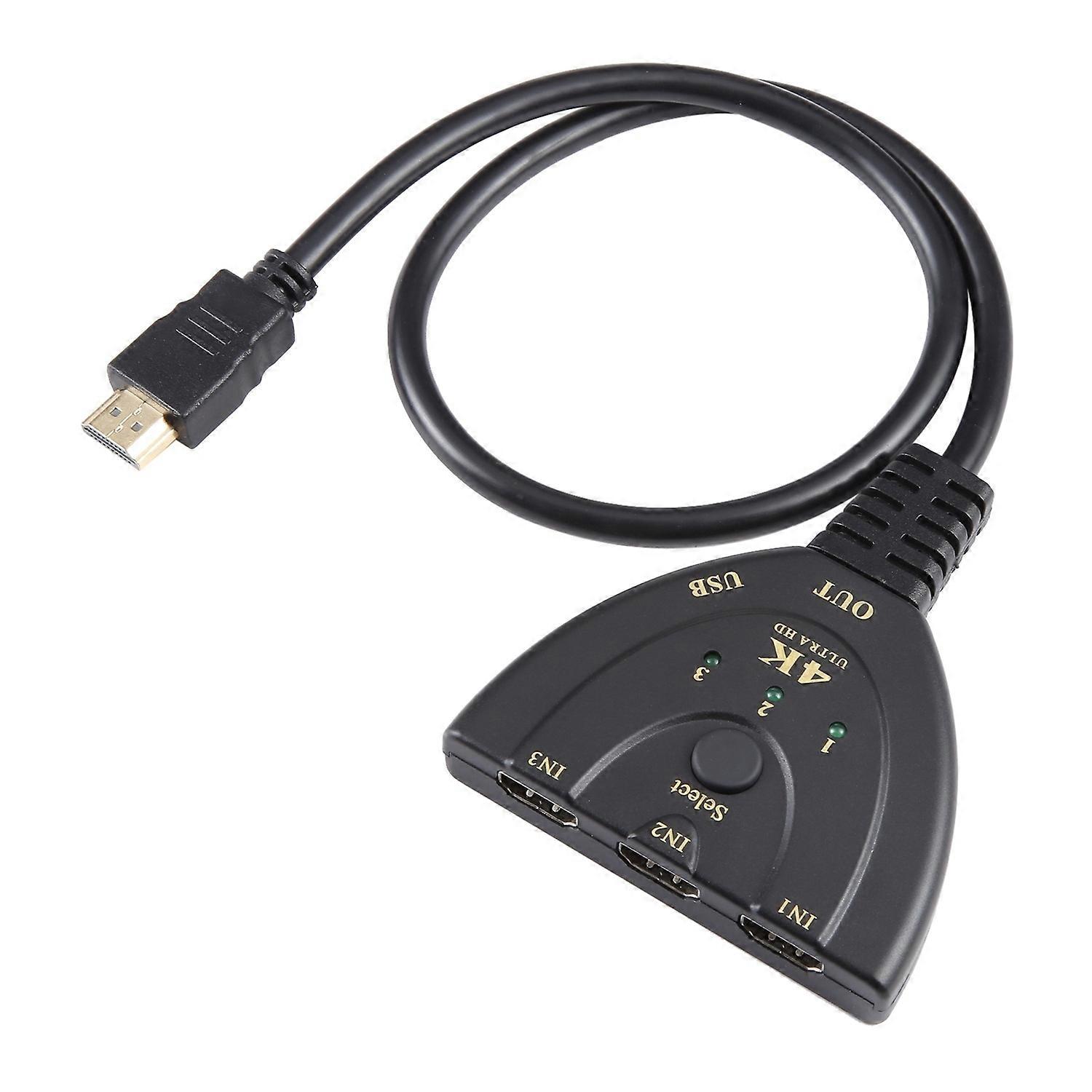3 x 1 4K 30Hz HDMI Switcher
