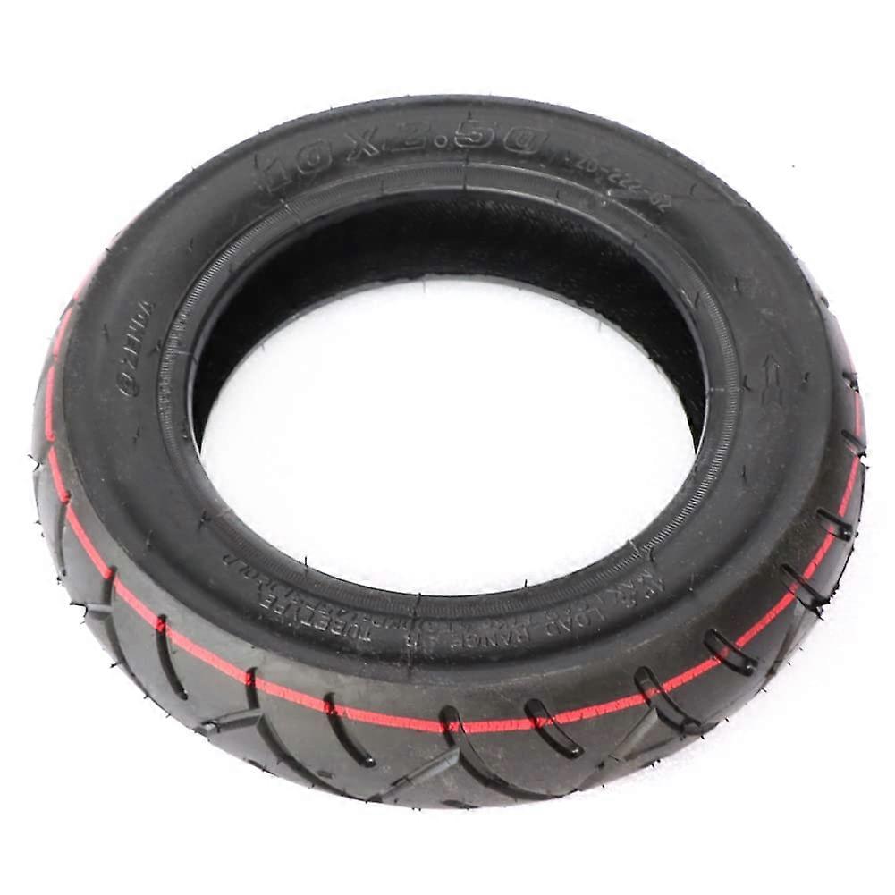 Electric Scooter Tires 10x2.50 With Inner Tube, 10-Inch Outer Tire for Self-Balancing Hoverboards, EScooter Compatible