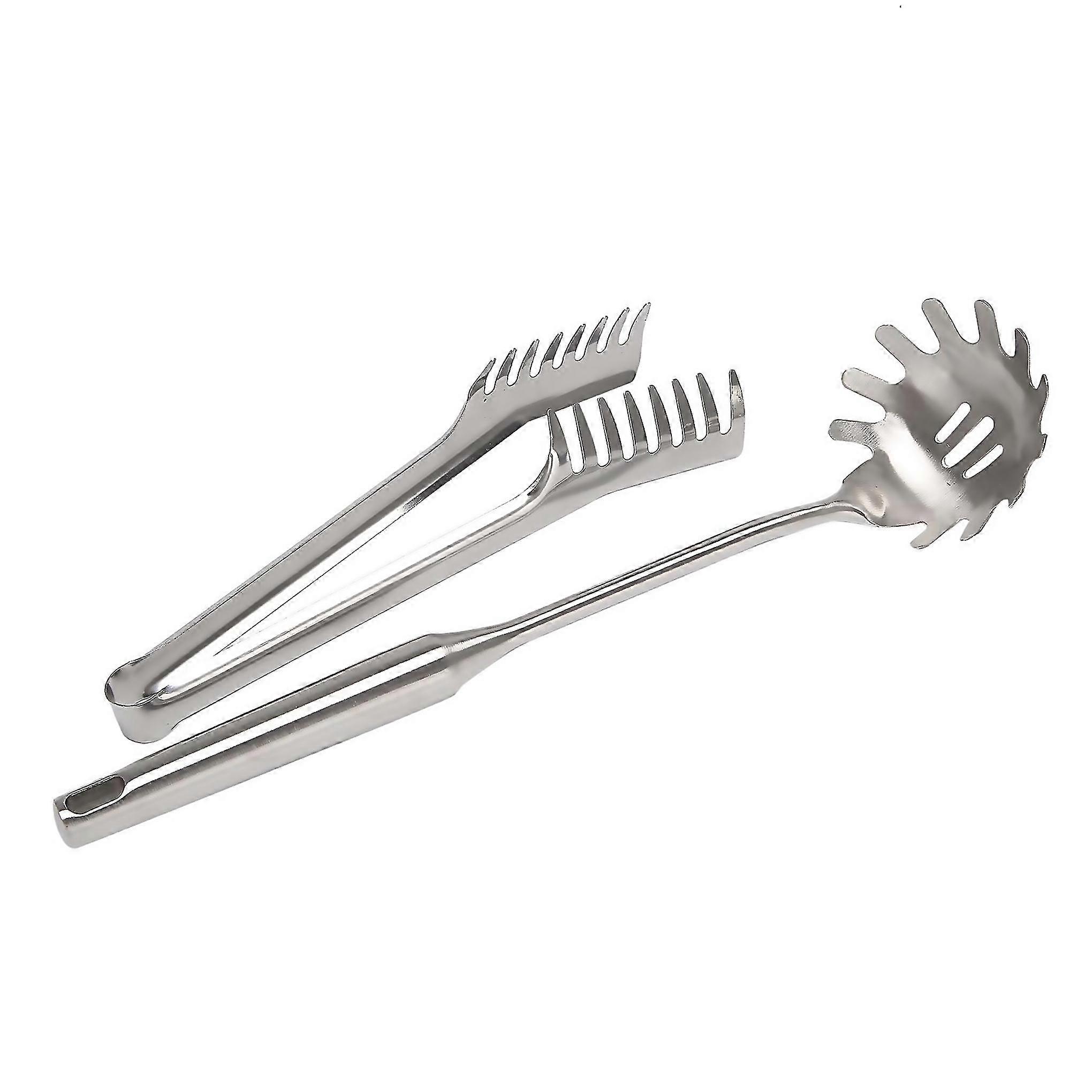 For 2 Pieces Stainless Steel Spaghetti Server Setpasta Spoon Server
