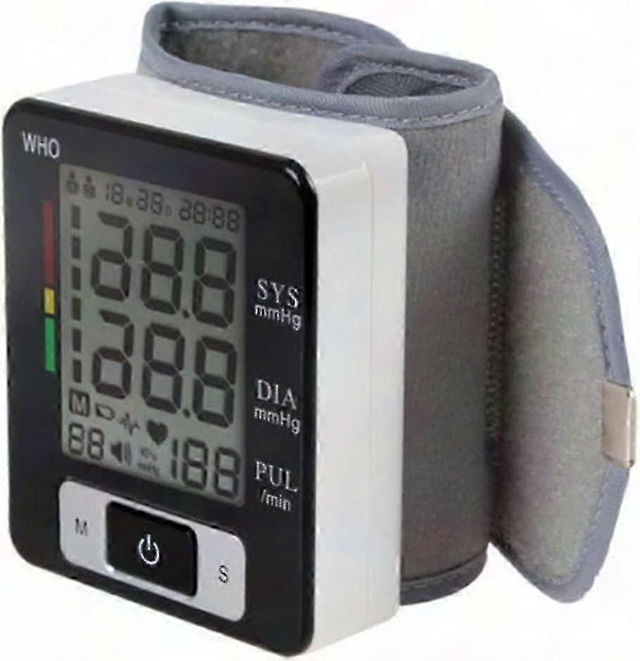 Digital Blood Pressure Monitor with Large Display, Quick Reading & Adjustable Cuff for Home Use