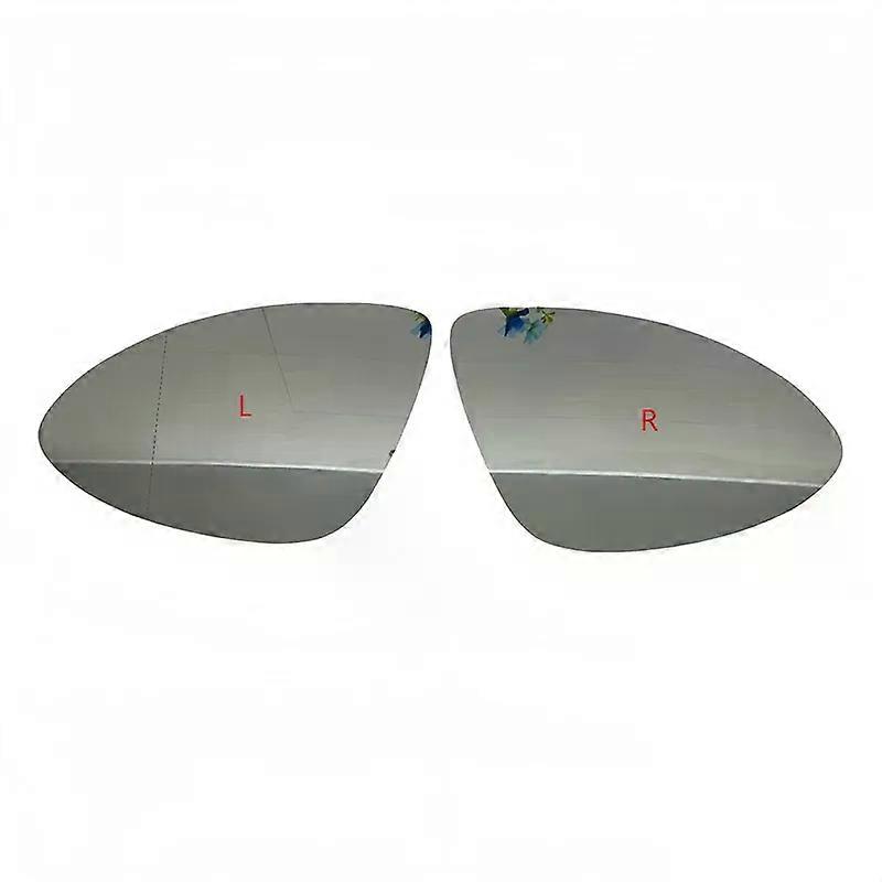 Apply Left Right Side Heated Mirror Glass White Rearview Mirror for Porsche Cayenne 2011 2012 2013 2014 95873152130 95873152230