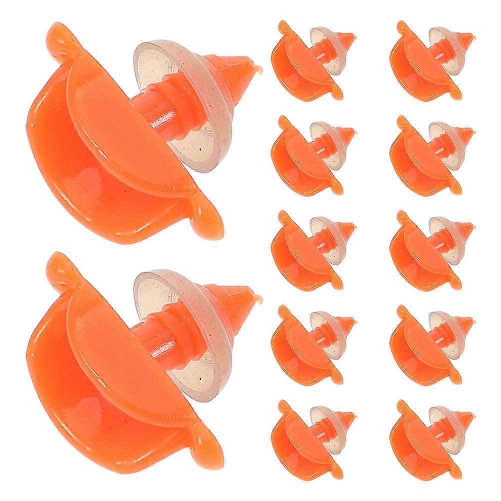 30PCS DIY Plastic Duck Beak Mouth for Crafting and Stuffed Doll Making Duck Bill Replacement Stuffed Toys Puppet DIY Duck Mouth